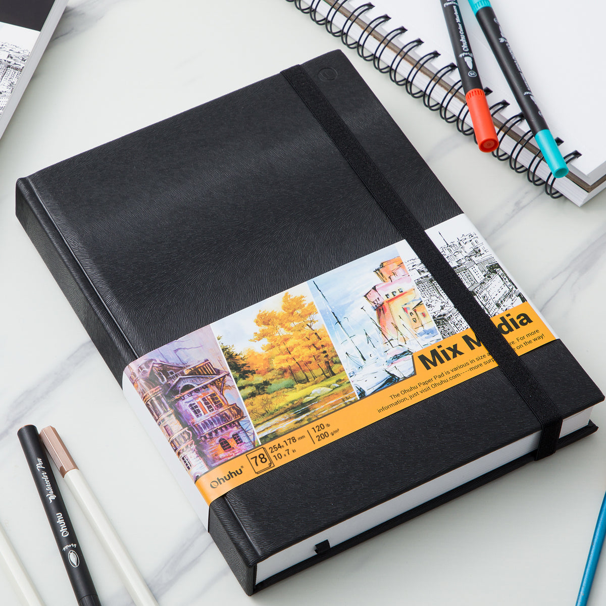 Ohuhu Mix Media Pad for Multiple Techniques | Ohuhu Everyday