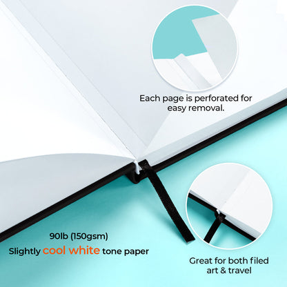Ohuhu Bleedproof Double-Sided Marker Pad with PU Cover | Ohuhu Value