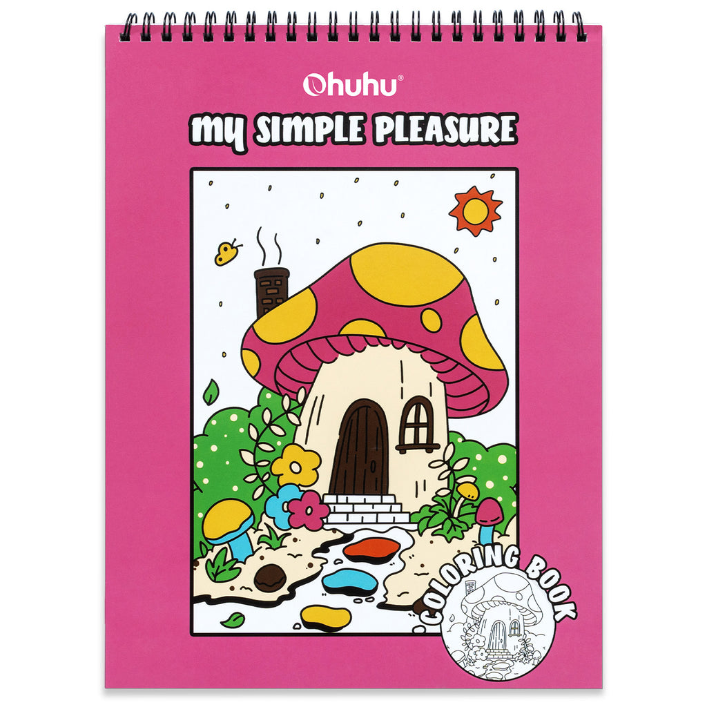 Ohuhu Double-Sided Bleedproof Coloring Book | Ohuhu Great Value