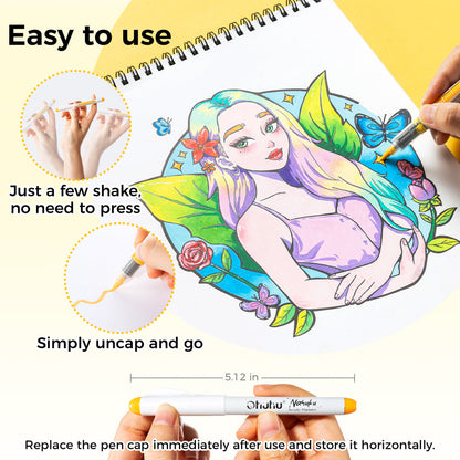 Ohuhu Nahuku Direct-ink Acrylic Markers | Ohuhu Quality