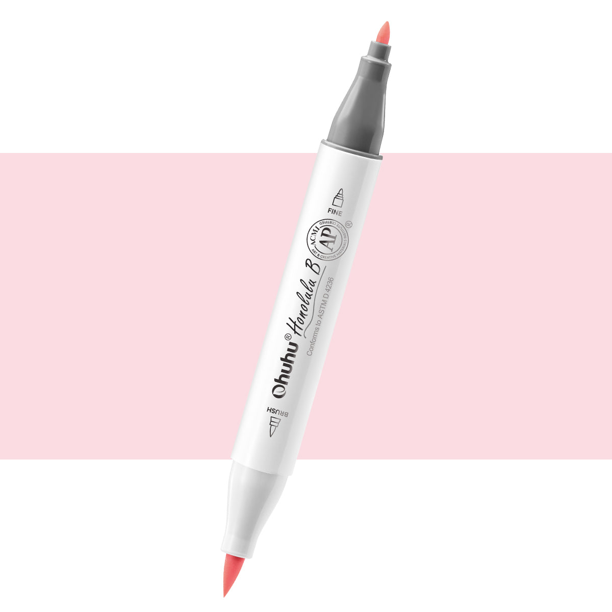 Ohuhu Honolulu B R23 (Replace RV270) Individual Marker, Brush & Fine | Ohuhu Featured