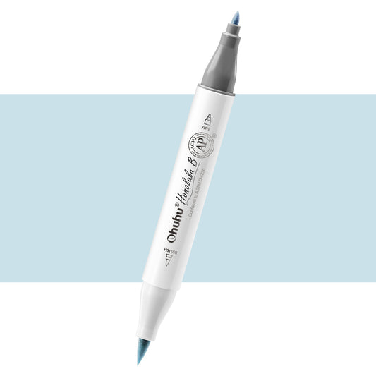 Ohuhu Honolulu B B03 (Replace B030) Individual Marker, Brush & Fine | Ohuhu Latest