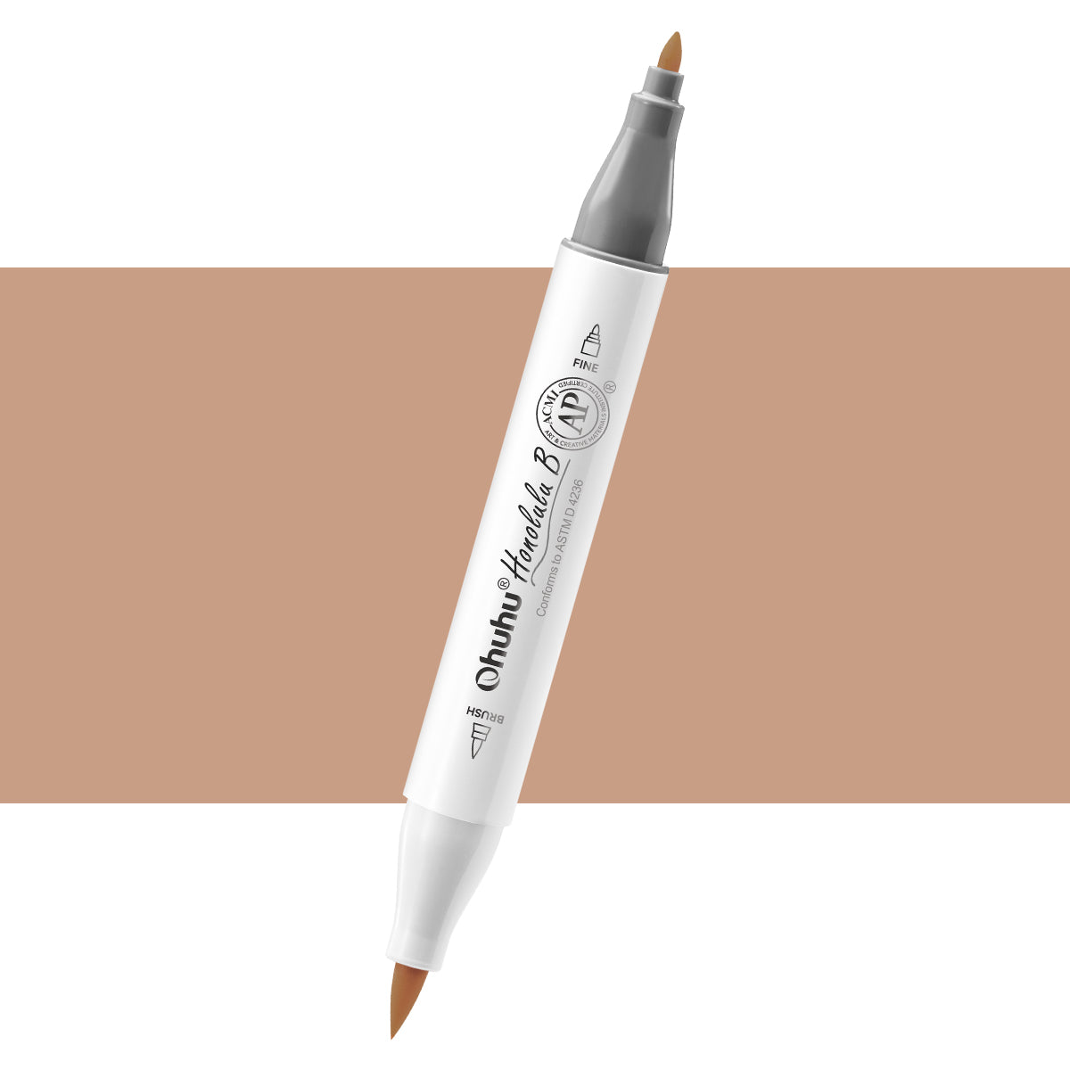 Ohuhu Honolulu B E58 (Replace E170) Individual Marker, Brush & Fine | Ohuhu Classic