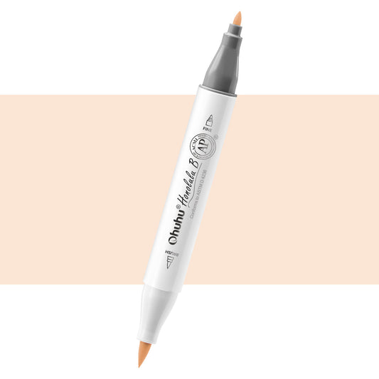 Ohuhu Honolulu B YR05 (Replace E020) Individual Marker, Brush & Fine | Ohuhu Essential