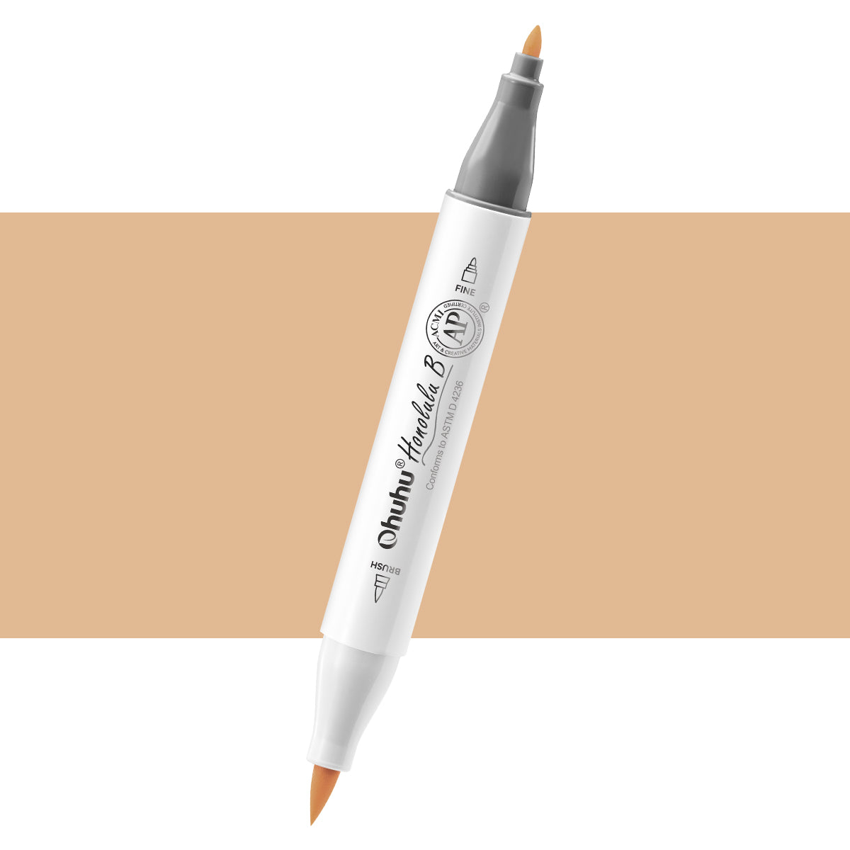 Ohuhu Honolulu B E47 (Replace YR209) Individual Marker, Brush & Fine | Ohuhu Quality