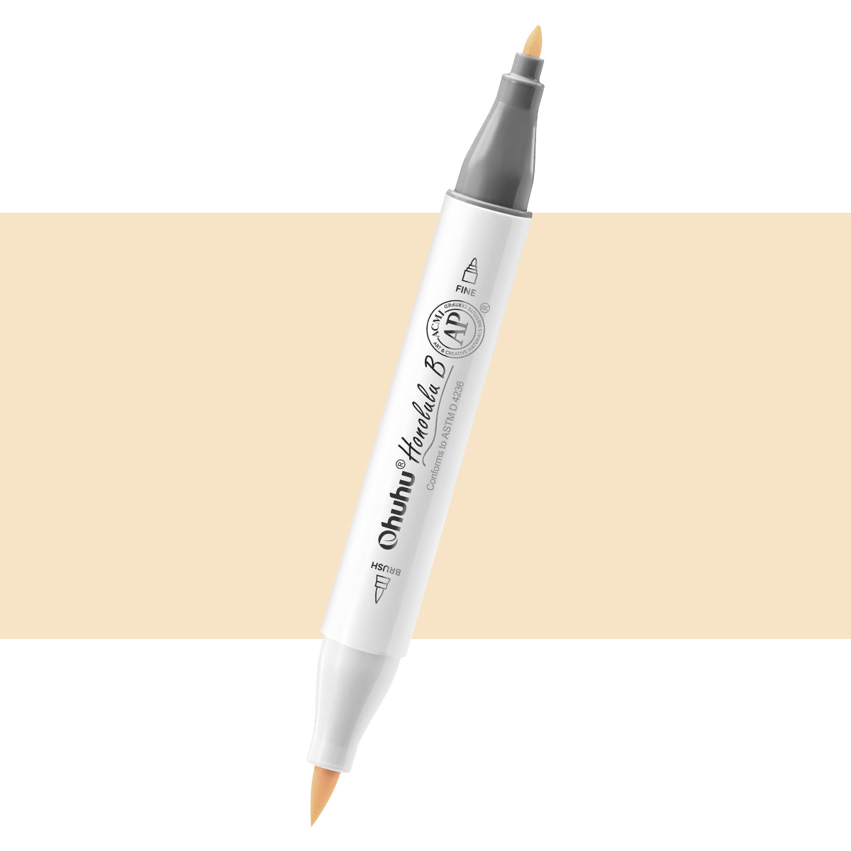 Ohuhu Honolulu B Y43 (Replace YR212) Individual Marker, Brush & Fine | Ohuhu Top Pick