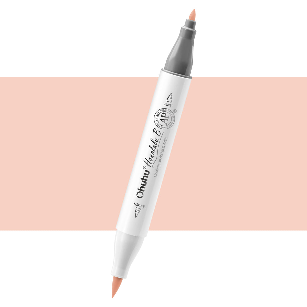 Ohuhu Honolulu B YR56 (Replace R090) Individual Marker, Brush & Fine | Ohuhu Deals