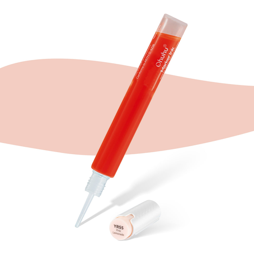 Ohuhu Marker Ink YR55 / E470 Refill for Alcohol marker | Ohuhu Smart Buy