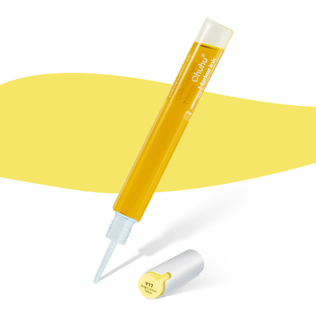 Ohuhu Marker Ink Y17 / Y080 Refill for Alcohol marker | Ohuhu Classic