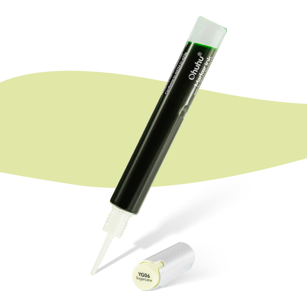 Ohuhu Marker Ink YG06 / GY7 Refill for Alcohol marker | Ohuhu Trending