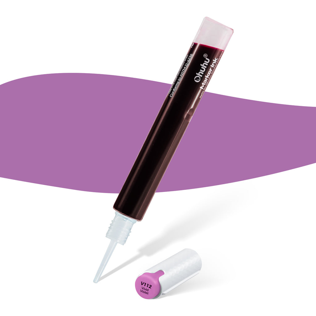 Ohuhu Marker Ink V112 / V070 Refill for Alcohol marker | Ohuhu Customer Favorite