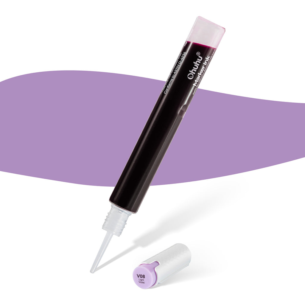 Ohuhu Marker Ink V08 / V050 Refill for Alcohol marker | Ohuhu Latest
