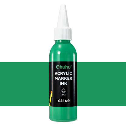 Ohuhu Acrylic Marker Ink Refill for Mauna Kea & Hanauma Series | Ohuhu Best Seller