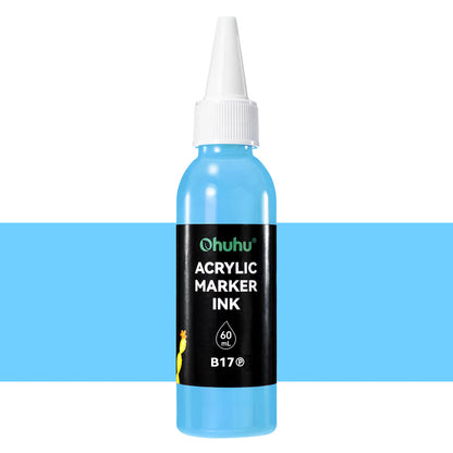 Ohuhu Acrylic Marker Ink Refill for Mauna Kea & Hanauma Series | Ohuhu Best Seller