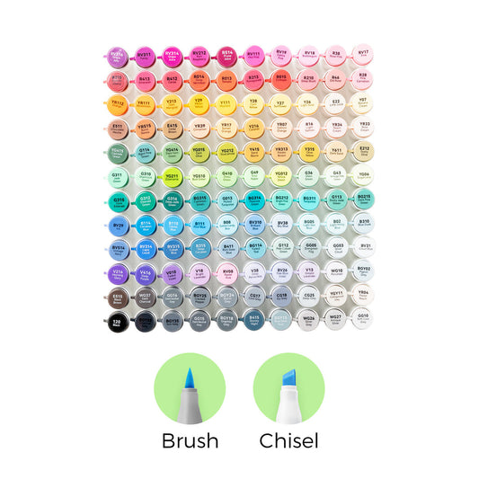 Ohuhu Honolulu² 120 Colors Dual Tips Alcohol Art Markers | Ohuhu Recommended