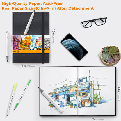 Ohuhu Mix Media Pad for Multiple Techniques | Ohuhu Everyday