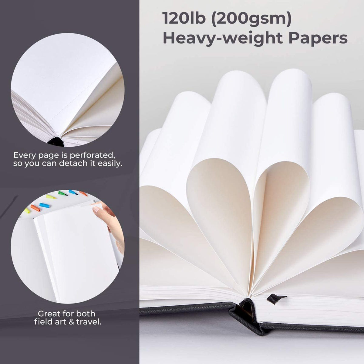 Ohuhu Marker Pads Art Sketchbooks for Markers | Ohuhu Premium