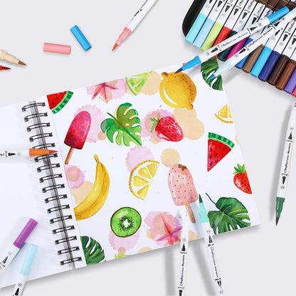 Ohuhu Spiral-Bound Marker Pad for Alcohol Markers | Ohuhu Signature