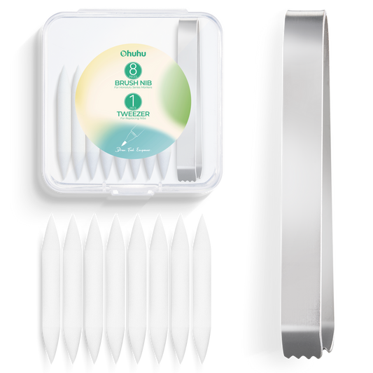 Ohuhu Replacement Brush Nibs Of Honolulu & Honolulu B Series | Ohuhu Best Price