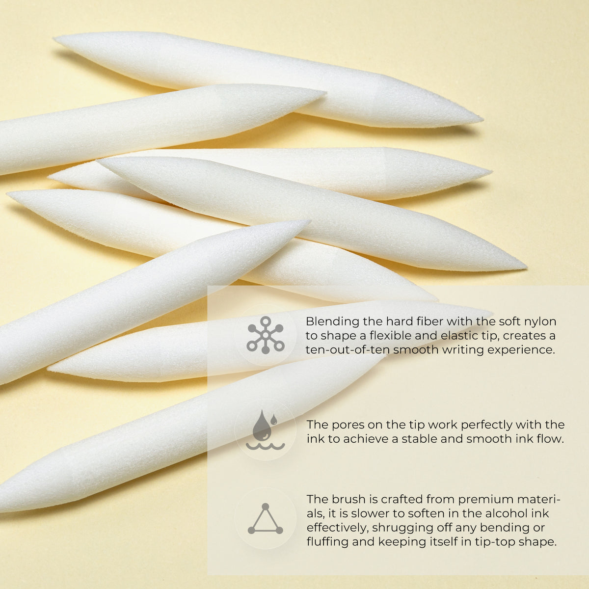 Ohuhu Replacement Brush Nibs Of Honolulu & Honolulu B Series | Ohuhu Best Price