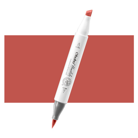 Ohuhu Honolulu R2 / R014 Individual Marker, Brush & Chisel | Ohuhu Everyday
