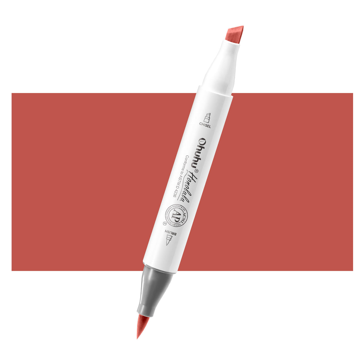 Ohuhu Honolulu R2 / R014 Individual Marker, Brush & Chisel | Ohuhu Everyday