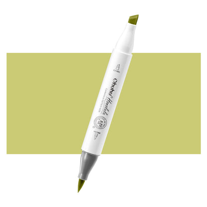 Ohuhu Honolulu GY4 / YG012 Individual Marker, Brush & Chisel | Ohuhu Essential