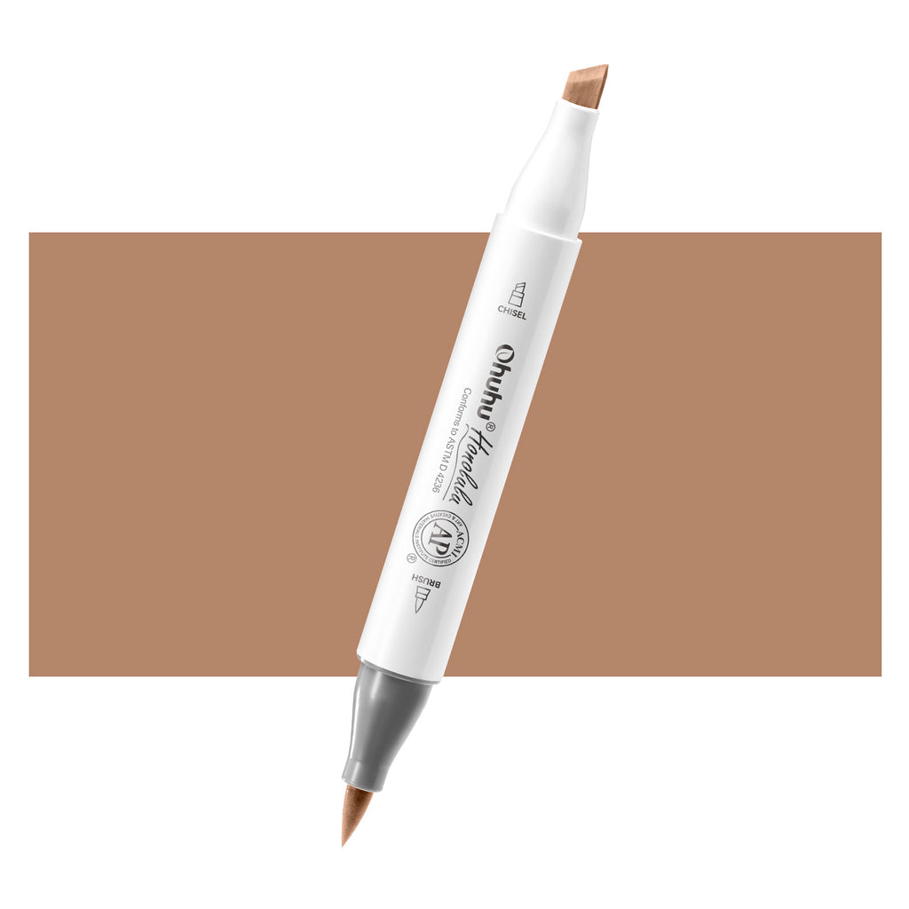 Ohuhu Honolulu E370 / Y515 Individual Marker, Brush & Chisel | Ohuhu Signature