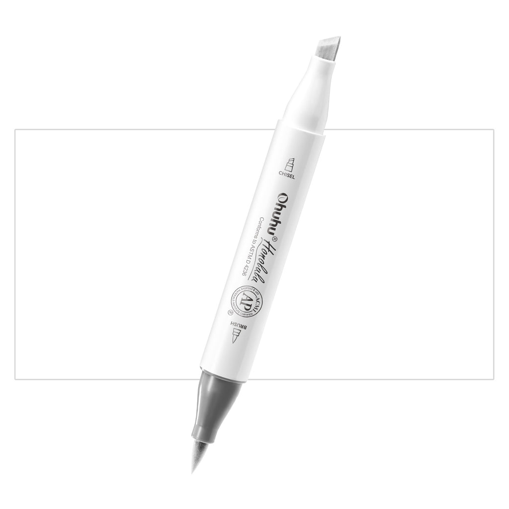 Ohuhu Honolulu 0 Individual Marker, Brush & Chisel | Ohuhu Trending