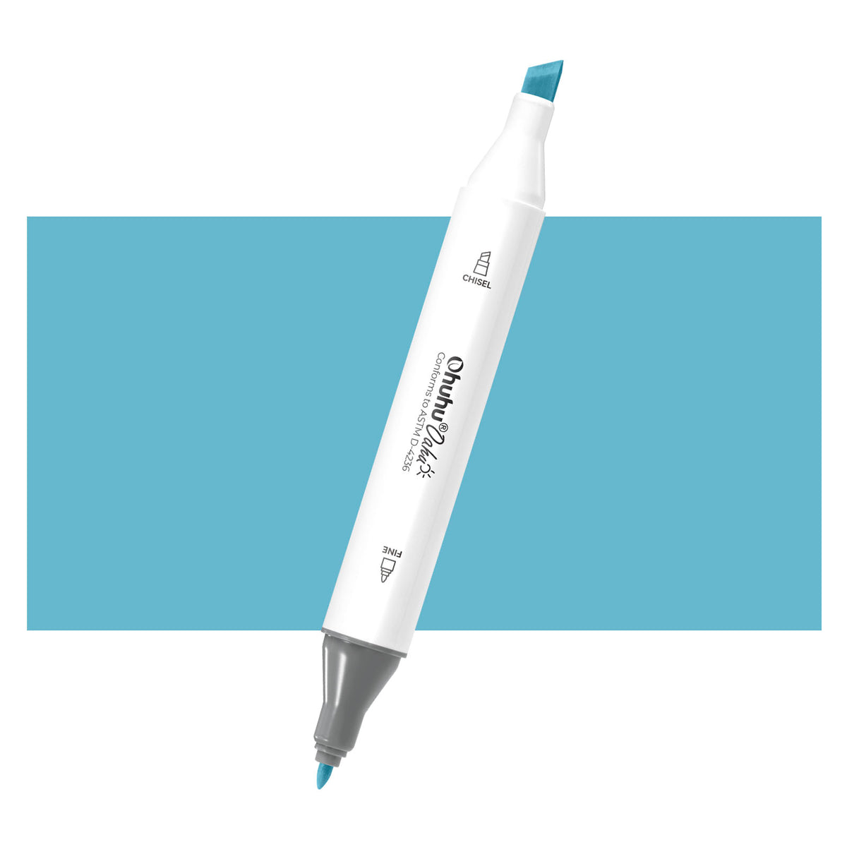 Ohuhu Oahu B389 / B010 Individual Marker, Fine & Chisel | Ohuhu Popular