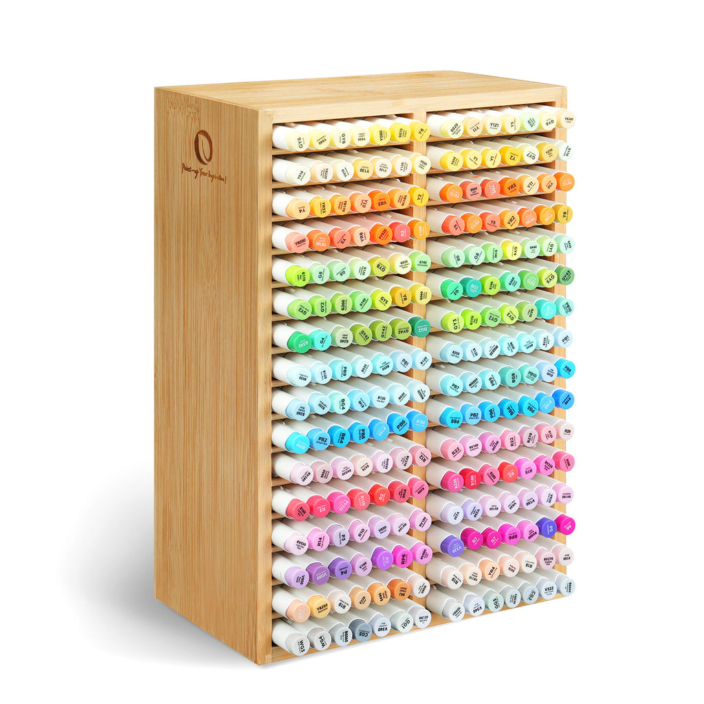 Ohuhu Bamboo Marker Organizer | Ohuhu Customer Favorite