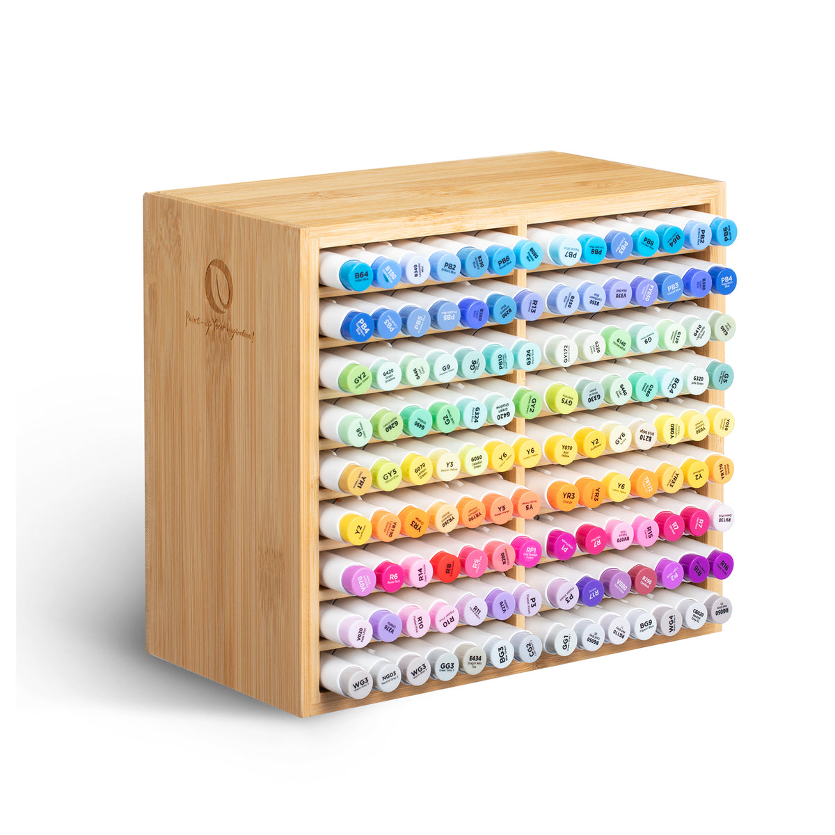 Ohuhu Bamboo Marker Organizer | Ohuhu Customer Favorite