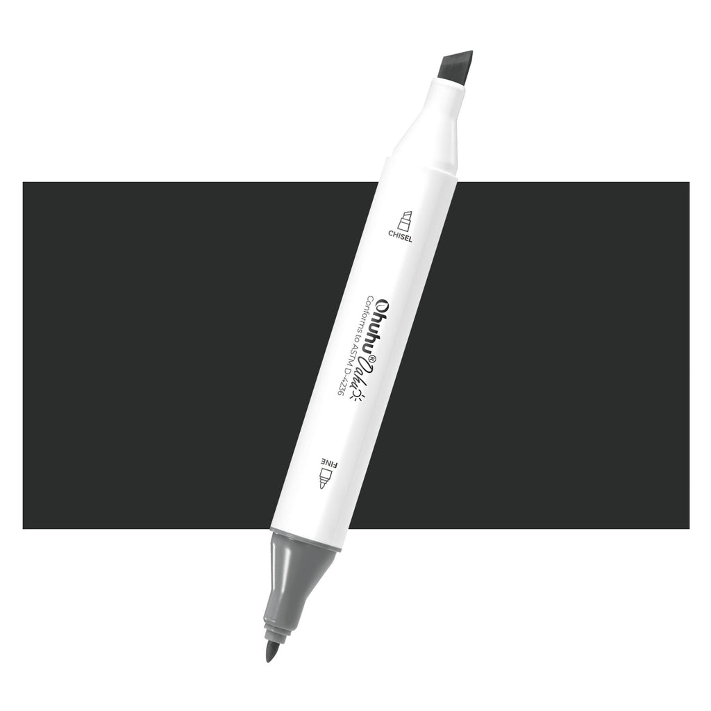 Ohuhu Oahu 120 Individual Marker, Fine & Chisel | Ohuhu Great Value