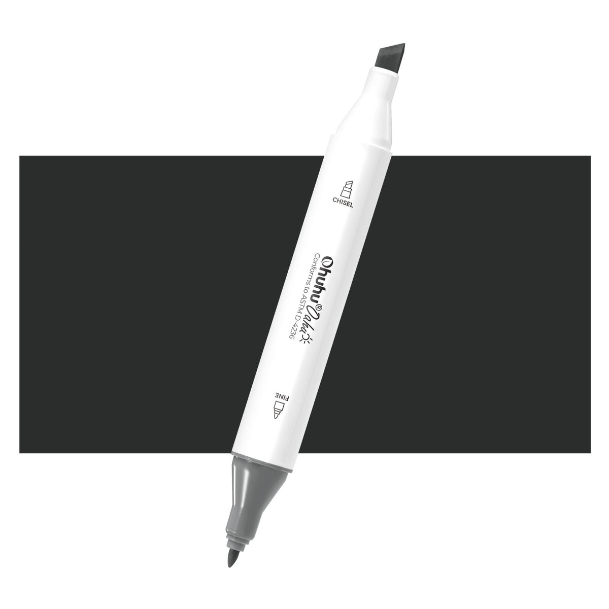 Ohuhu Oahu 120 Individual Marker, Fine & Chisel | Ohuhu Great Value