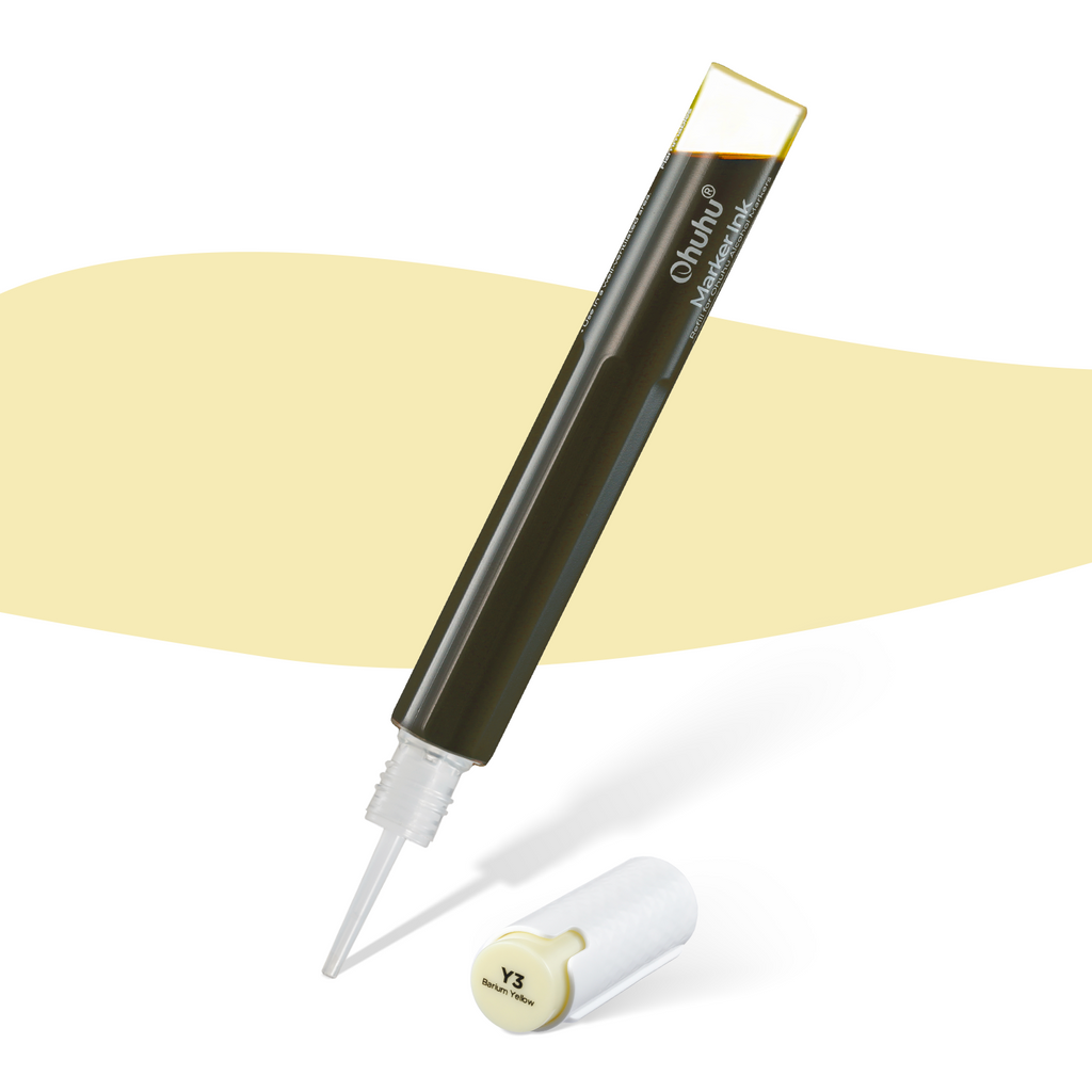 Ohuhu Marker Ink Y26 / Y295 / Y3 Refill for Alcohol marker | Ohuhu Best Seller