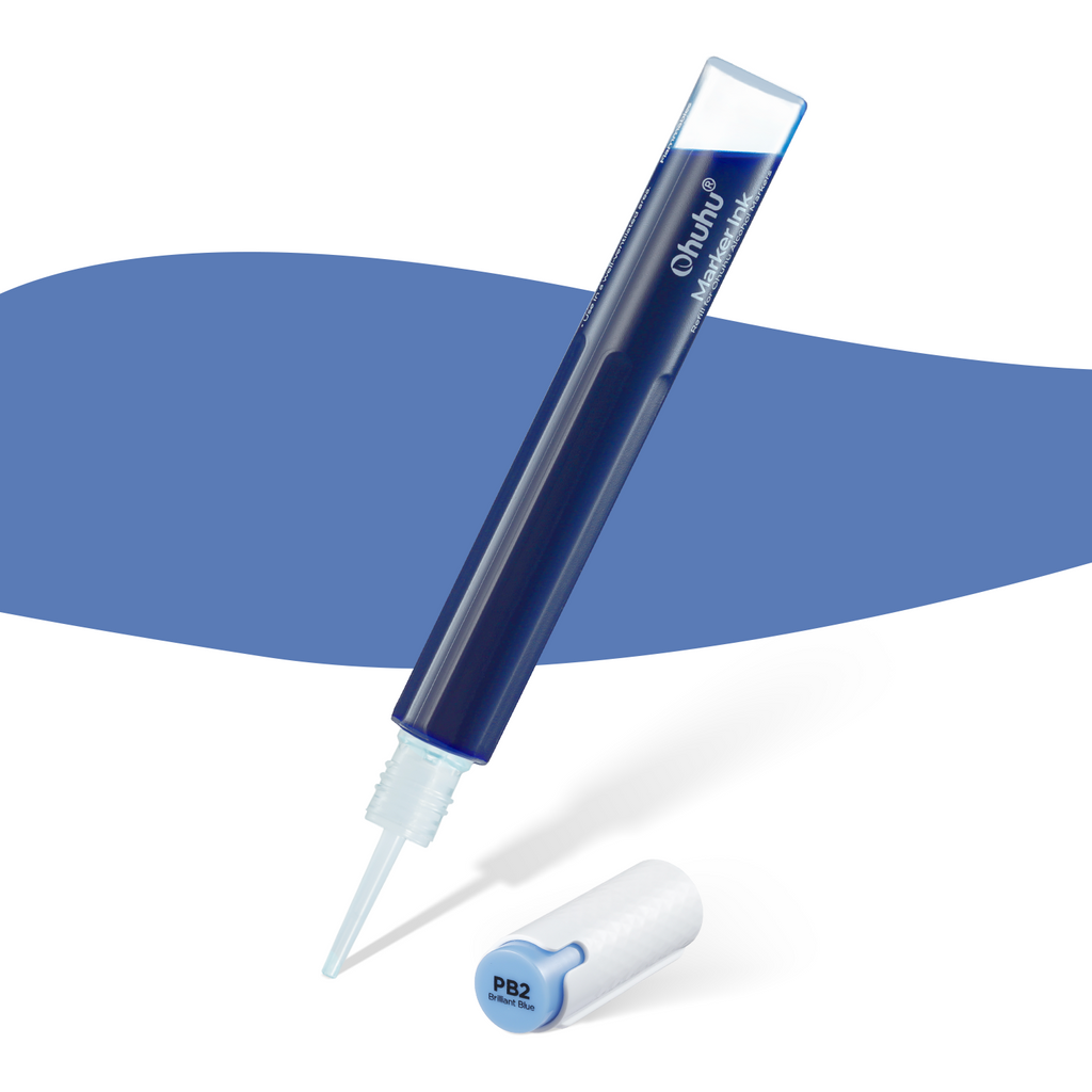 Ohuhu Marker Ink BV310 / B575 / PB2 Refill for Alcohol marker | Ohuhu Everyday