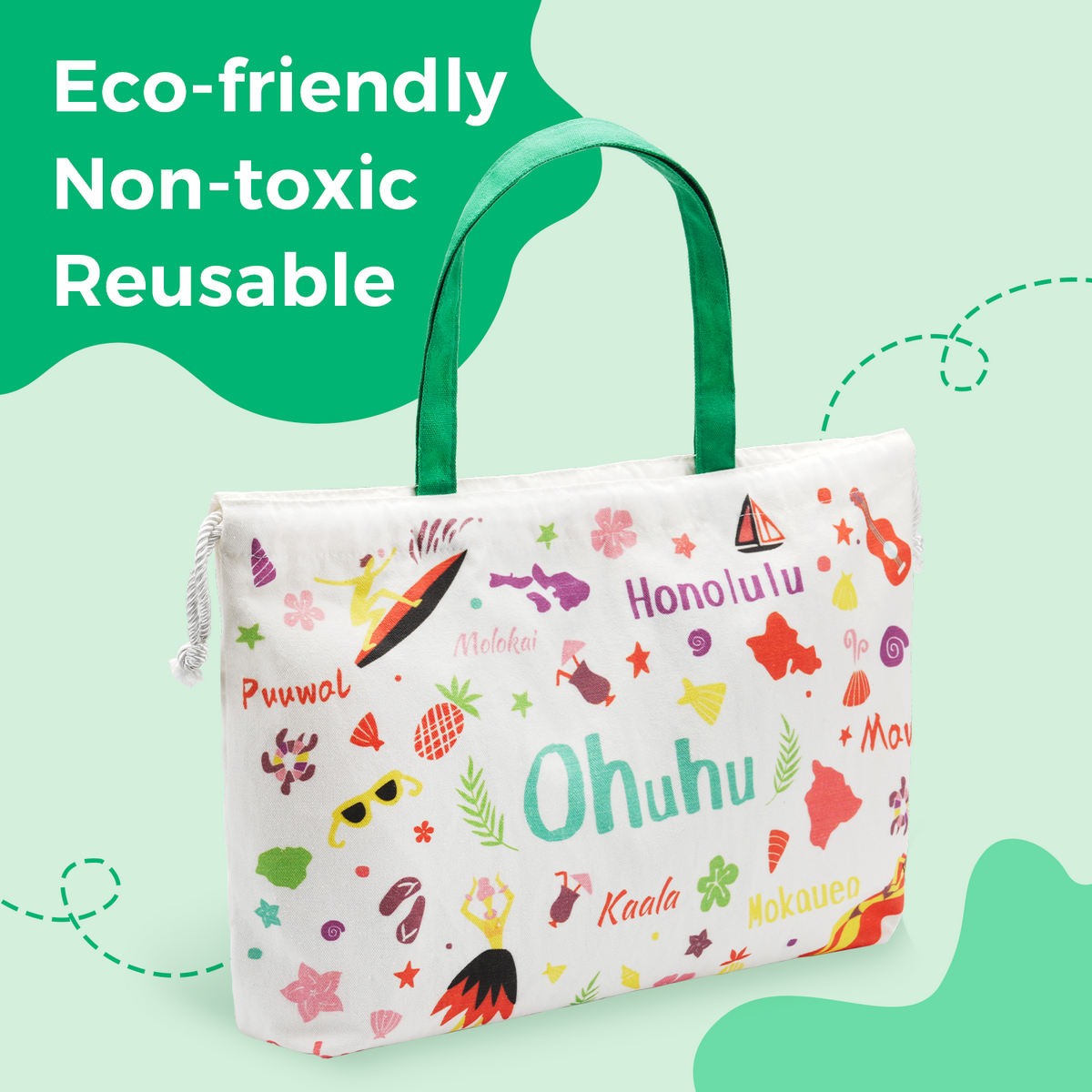 Ohuhu Canvas Gift Bag for Multi-purpose, Available in Two Sizes | Ohuhu Top Pick