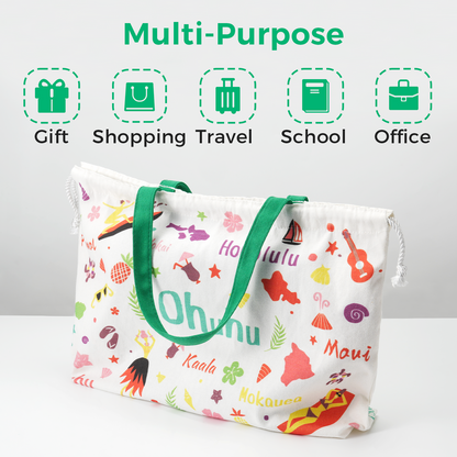 Ohuhu Canvas Gift Bag for Multi-purpose, Available in Two Sizes | Ohuhu Top Pick