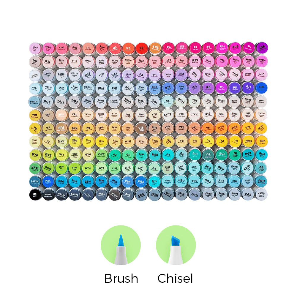 Ohuhu Honolulu Brush Markers - Large Set | Ohuhu Latest