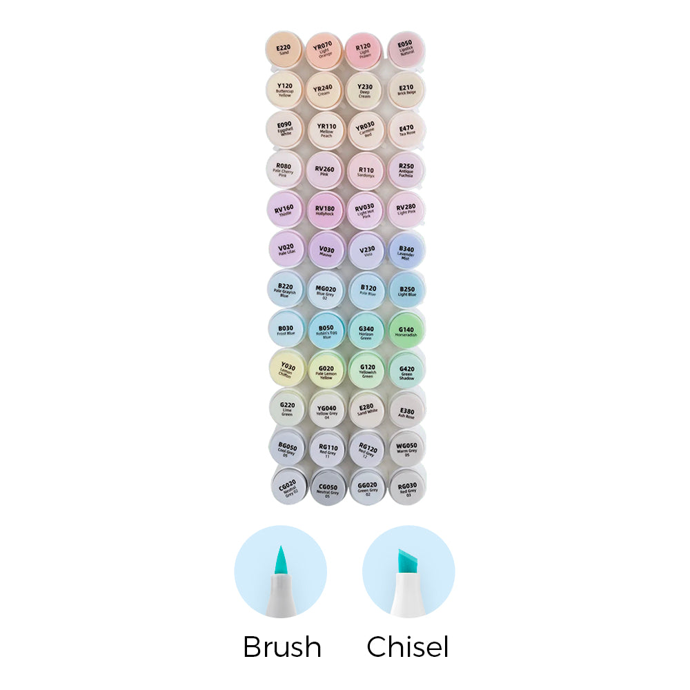 Ohuhu Honolulu Brush Markers - Small Set | Ohuhu Trending