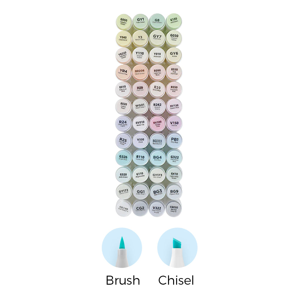Ohuhu Honolulu Brush Markers - Small Set | Ohuhu Trending