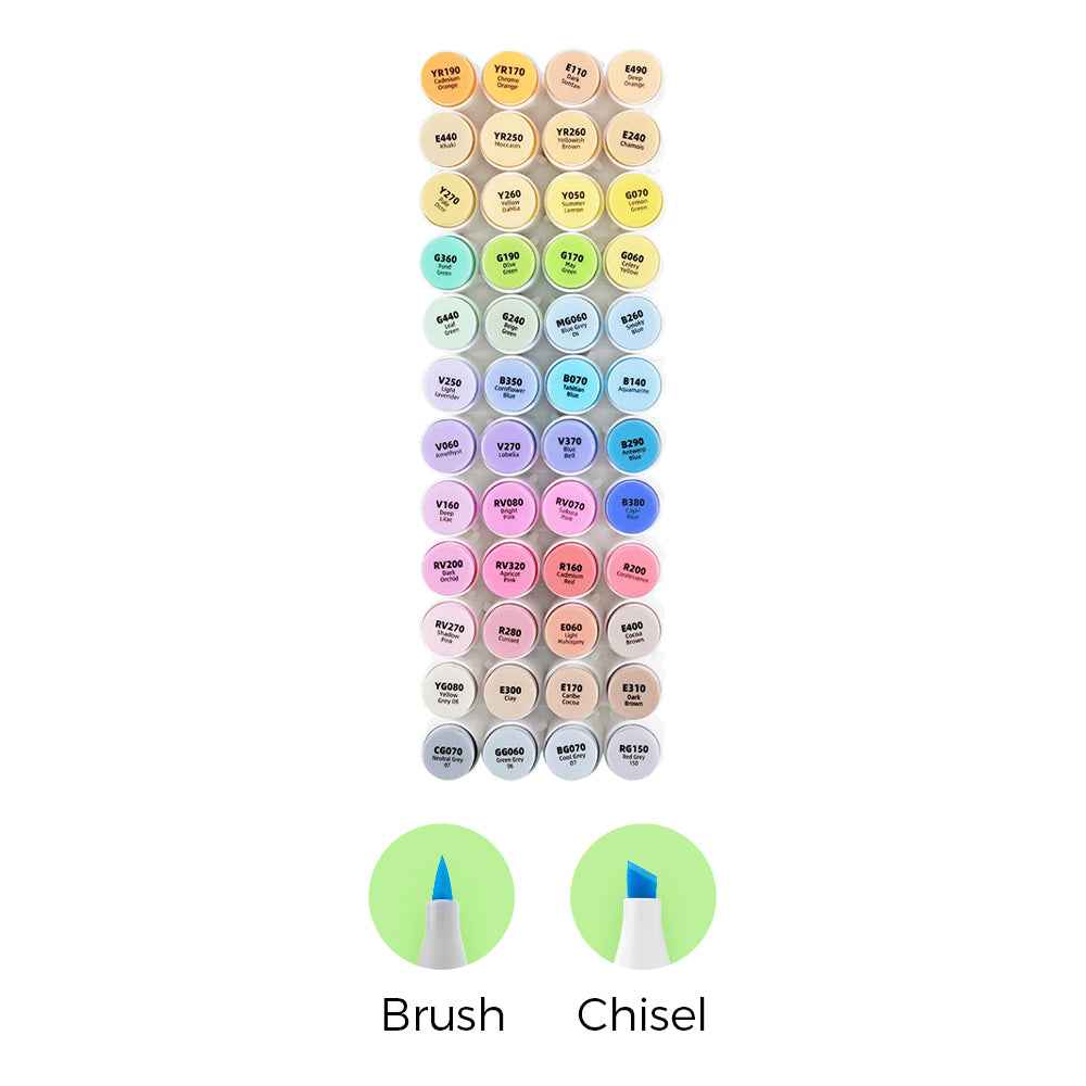 Ohuhu Honolulu Brush Markers - Small Set | Ohuhu Trending