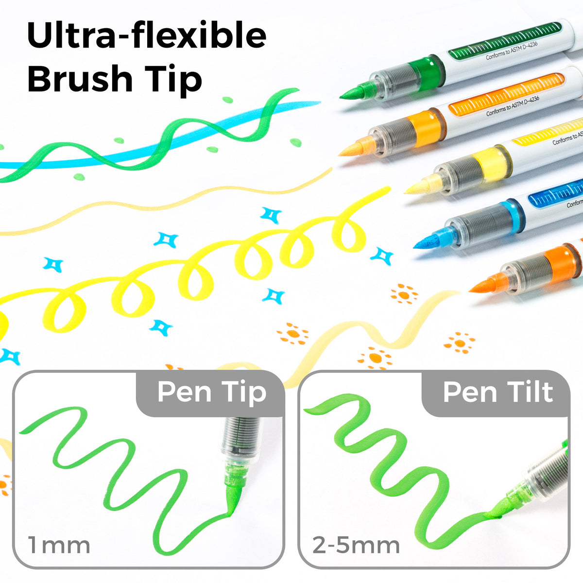 Ohuhu Direct-ink Acrylic Markers 24 Colors - Nahuku | Ohuhu Special Offer