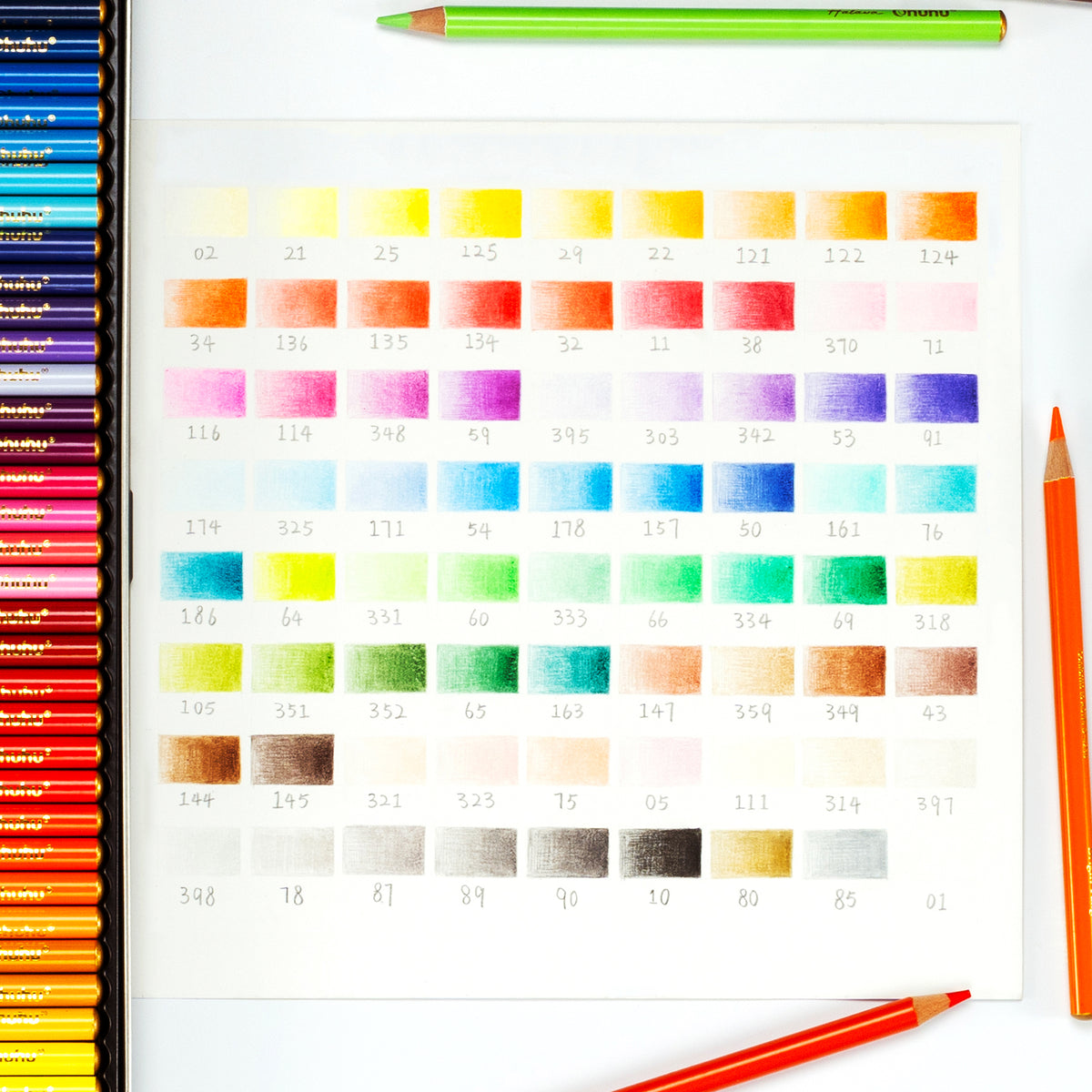 Ohuhu Halawa Series 72 Colors Oil-based Colored Pencils | Ohuhu Deals
